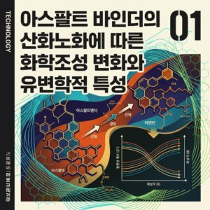 ai thumbnail poster 아스팔트 바인더의 산화노화에 따른 화학조성 변화와 유변학적 특성 1786857521